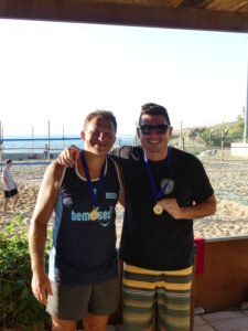 Νικητές Γαβριήλ Σάκης / Τάπος Άγγελος στο τουρνουά παλαιμάχων 2019 1