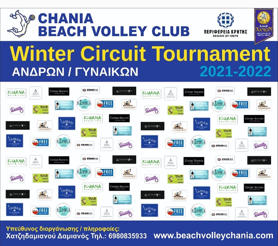 Αναβολή του 3ου Winter Circuit Tournament 2021-2022 1