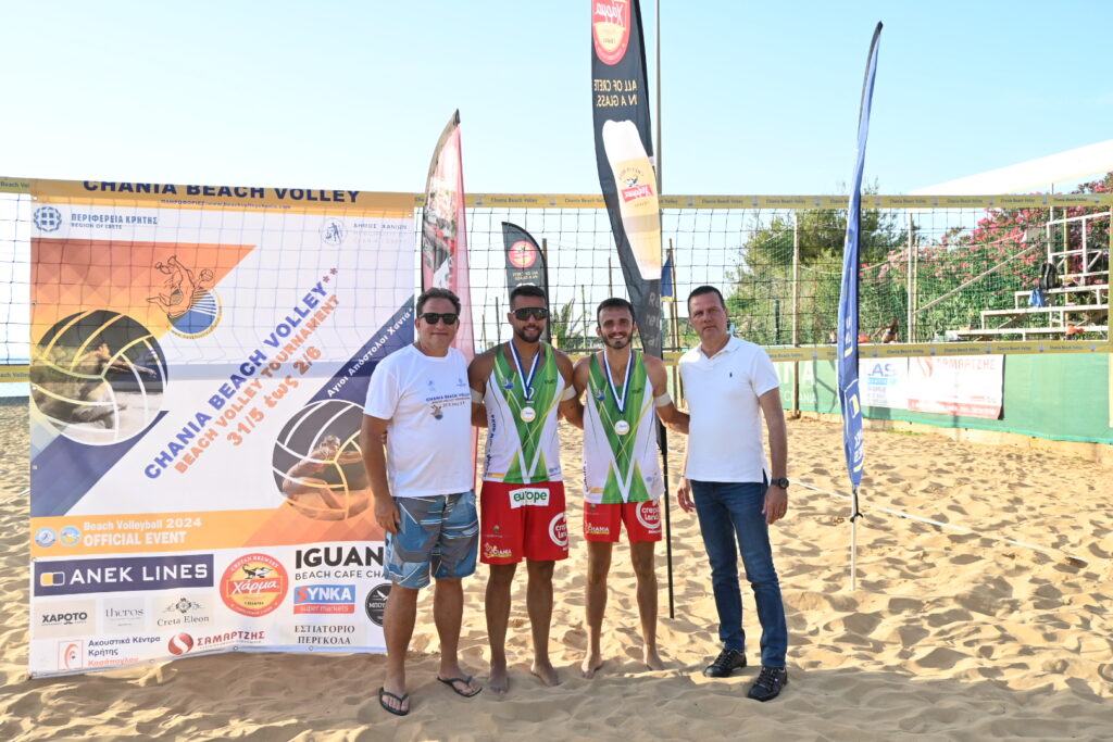 Σαμπάτη/Σιρίνινα και Παπαδημητρίου/Τζουμάκας στο πιο ψηλό σκαλί του Chania Open 9