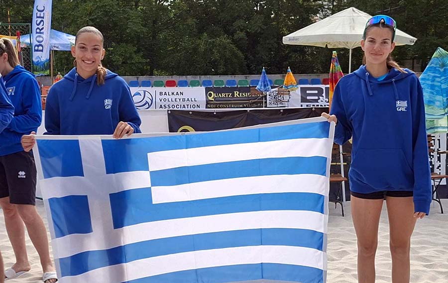 Στα ημιτελικά του Βαλκανικού οι Φραγκιουδάκη/Χαρισσάκη 1