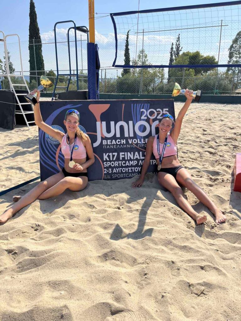 Πρωταθλήτριες Ελλάδος οι Χαρισσάκη/Φραγκιουδάκη 5